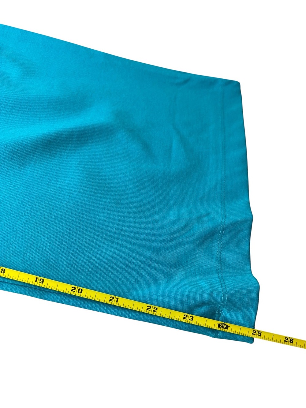Dear Scarlett NWT Women’s XL Wide Leg Pull On Cropped Teal Pants - Picture 7 of 8